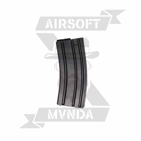 CAJA 10pcs CARGADOR ASG MID-CAP FUSIL M4 140BB ABS NEGRO - Imagen 2