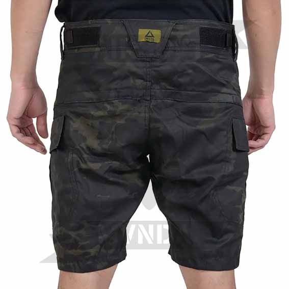 PANTALON DELTA TACTICS CORTO TASKS MC NEGRO (L) - Imagen 2
