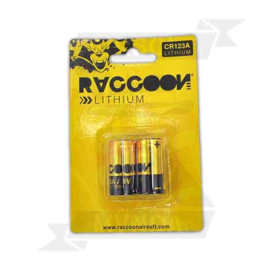 PILA RACCOON CR123A 2und. - Imagen 2