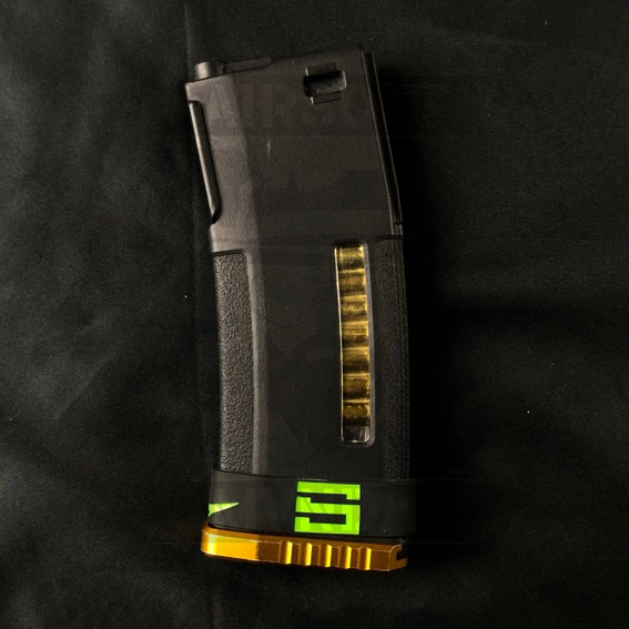 BANDA GOMA M4 SPEEDSOFT NEGRA VERDE