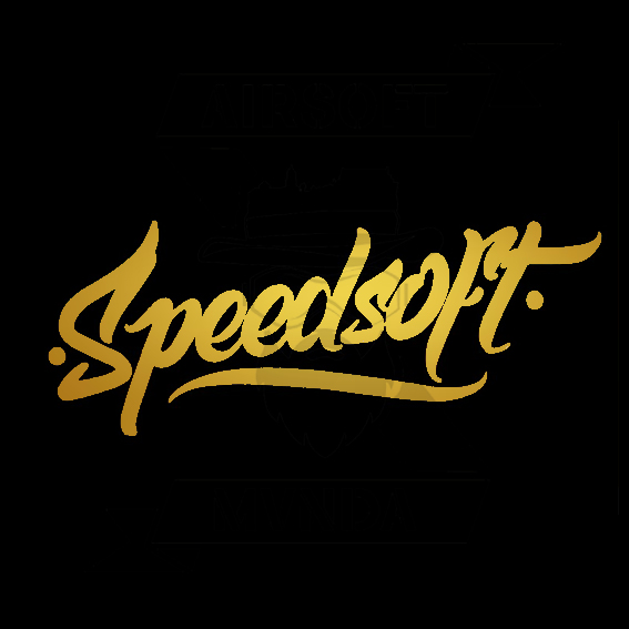 PEGATINA SPEEDSOFT V1 DORADA