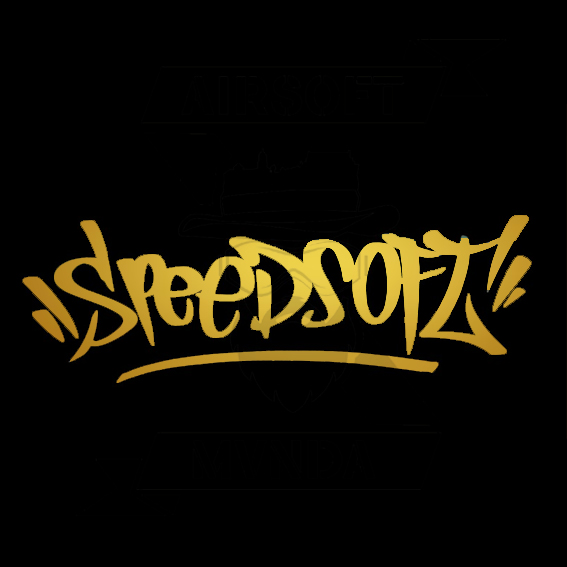 PEGATINA SPEEDSOFT V2 DORADA