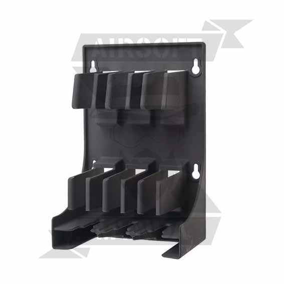 SOPORTE PARED PARA CARGADORES VERDE