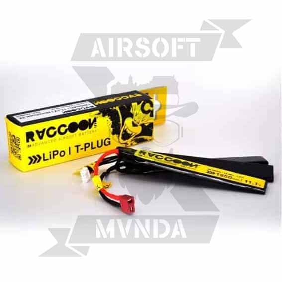 BATERIA RACCOON PRO 11.1V 1250mAh 25/50C 3STICK