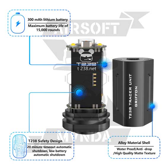 TRAZADOR GRIFFON T238 CROMADO - Imagen 5