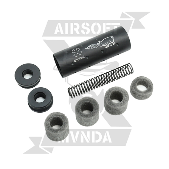 SILENCIADOR FMA STUBBY NOVESKE 107MM NEGRO - Imagen 3