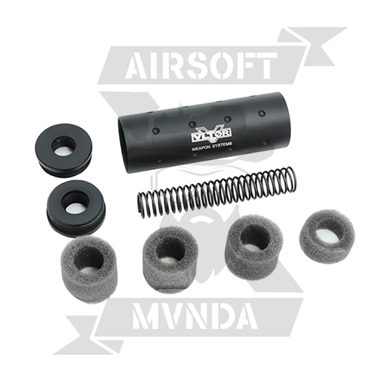 SILENCIADOR FMA STUBBY VLTOR 107MM NEGRO - Imagen 2