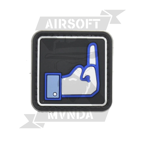 PARCHE 3D DISLIKE PVC 40X40mm - Imagen 2