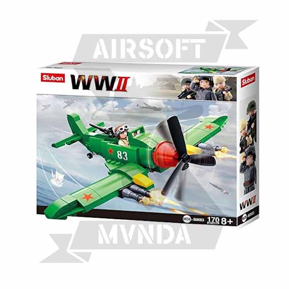 WWII-AVION DE ATAQUE ILYUSHIN II-2 