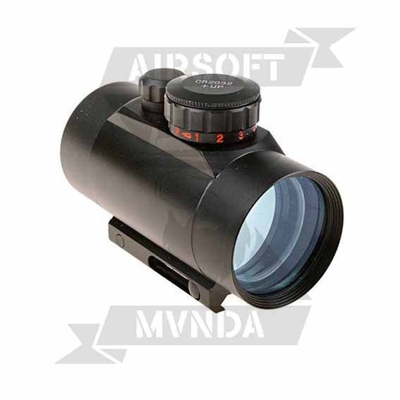 VISOR THETA RED DOT SIGHT OPTICS 1X40 NEGRO - Imagen 3