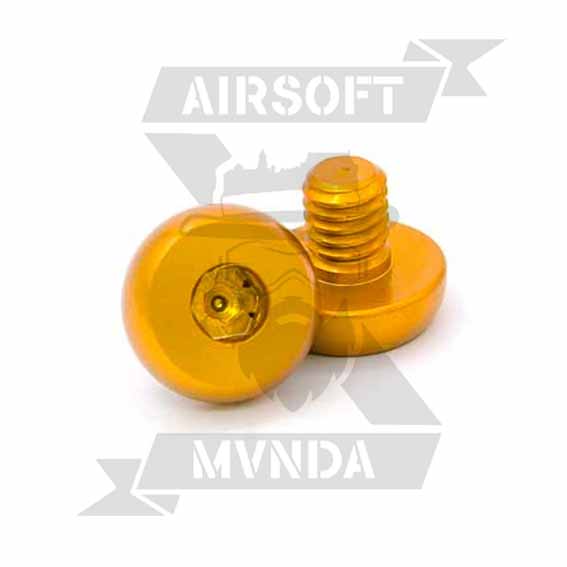 TORNILLO GRIP AIP ALUMINIO CNC 7075 PARA TM 5.1/4.3 DORADO