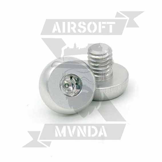 TORNILLO GRIP AIP ALUMINIO CNC 7075 PARA TM 5.1/4.3 PLATA - Imagen 2