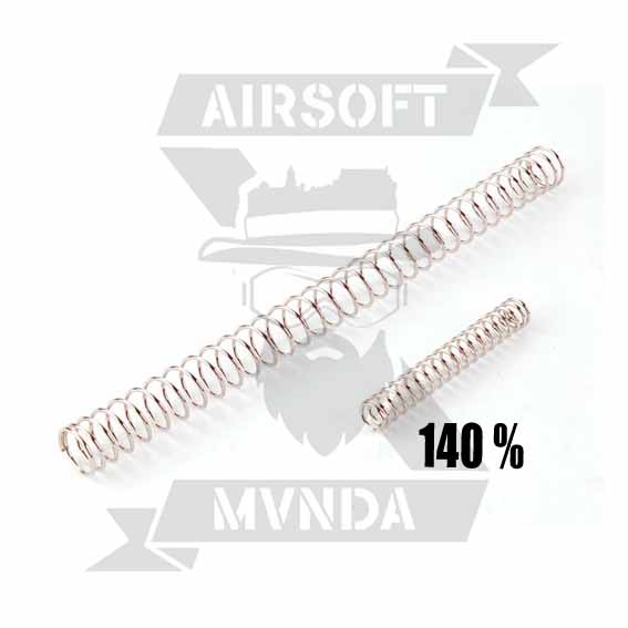  AIP 140% ENHANCED RECOIL/HAMMER SPRING PARA HI-CAPA 5.1/4.3 - Imagen 2