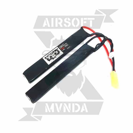 BATERIA RACCOON 7,4V 1300MAH 25C 2 STICK