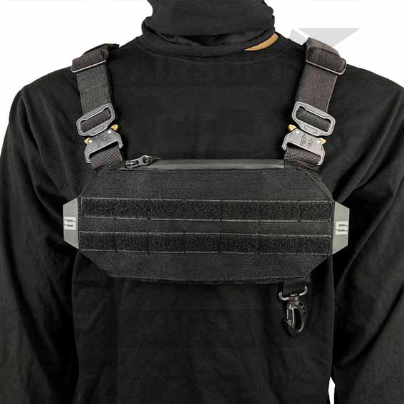 CHEST RIG SPEEDSOFT NEGRO - Imagen 3