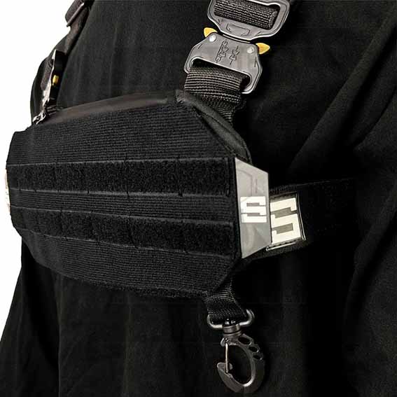CHEST RIG SPEEDSOFT NEGRO - Imagen 4