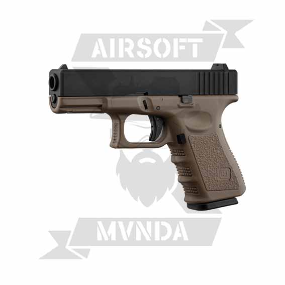 KP-23 KJ WORKS GAS CORREDERA METAL TAN - Imagen 3