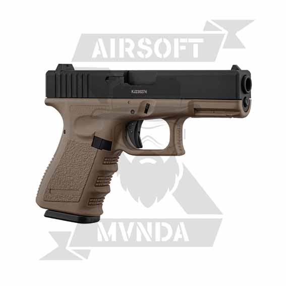 KP-23 KJ WORKS GAS CORREDERA METAL TAN - Imagen 4