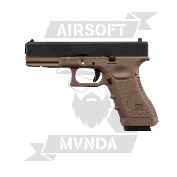 KP-17 KJ WORKS GAS CORREDERA METAL TAN