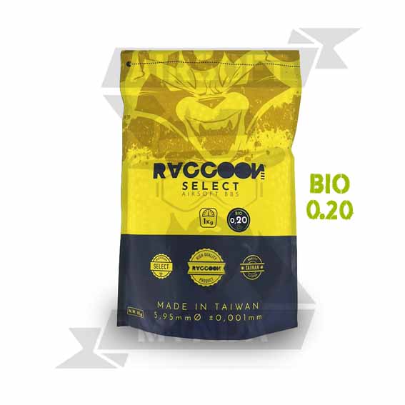 BIO RACCOON SELECT BBS BIO 0.20 1KG - Imagen 2