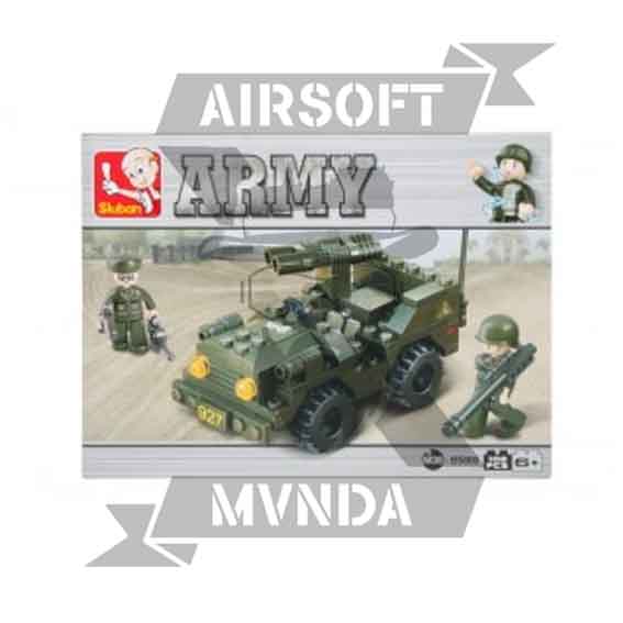 COCHE DE COMBATE 102 BLOQUES SLUBAN - Imagen 2