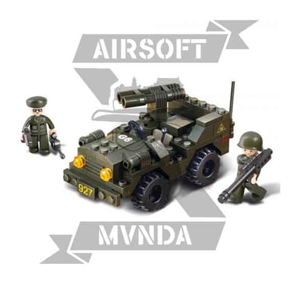 COCHE DE COMBATE 102 BLOQUES SLUBAN - Imagen 3