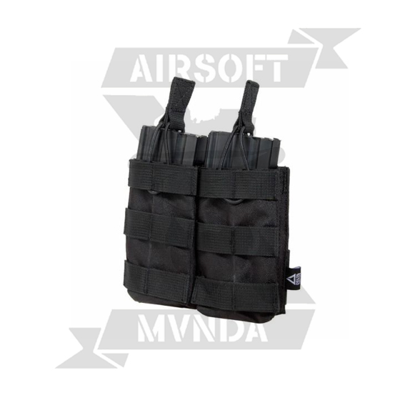 PORTACARGADOR DOBLE M4 NEGRO DELTA TACTICS - Imagen 3