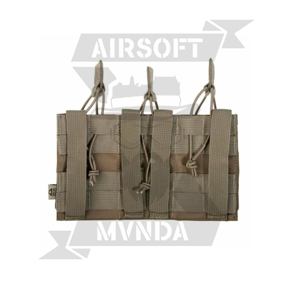 PORTACARGADOR TRIPLE M4 NEGRO DELTA TACTICS - Imagen 2