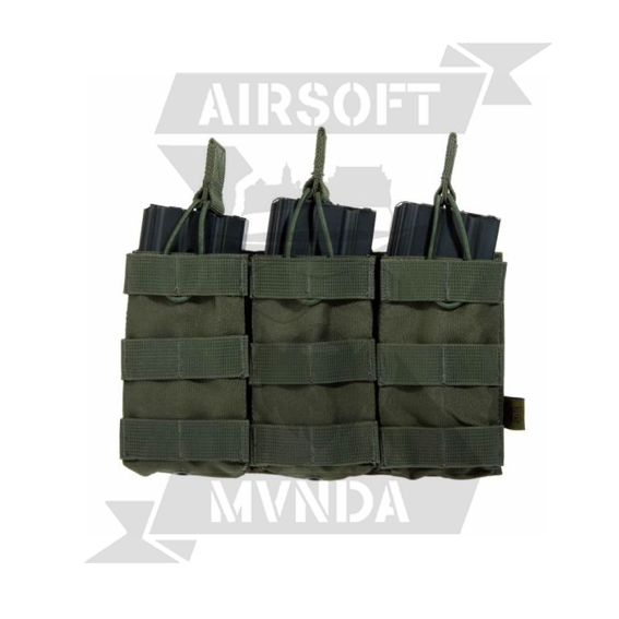 PORTACARGADOR TRIPLE M4 OD DELTA TACTICS - Imagen 3