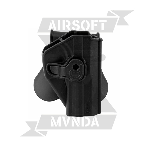 PISTOLERA AMOMAX RIGIDA USP DIESTRO NEGRA