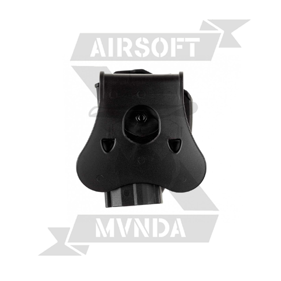 PISTOLERA AMOMAX RIGIDA USP DIESTRO NEGRA - Imagen 2