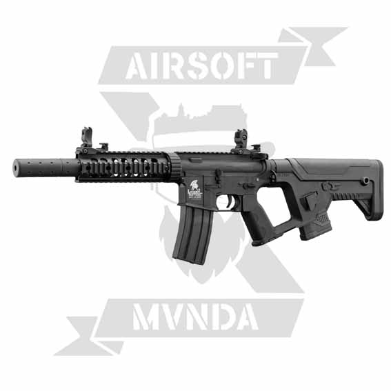FUSIL LANCER TACTICAL AEG LT-15 ALPHA COMBO NEGRA - Imagen 3
