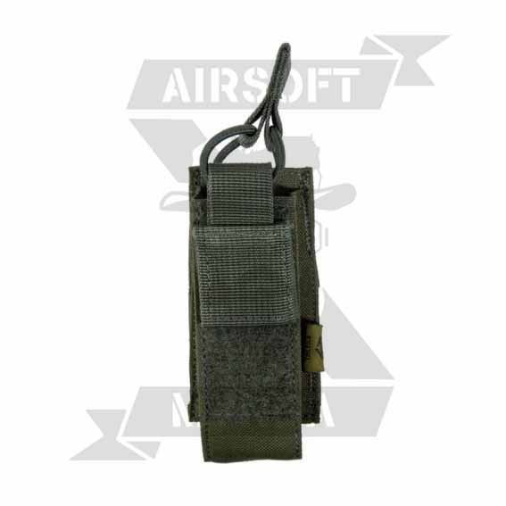 PORTACARGADOR PISTOLA DELTA TACTICS MOLLE OD - Imagen 2