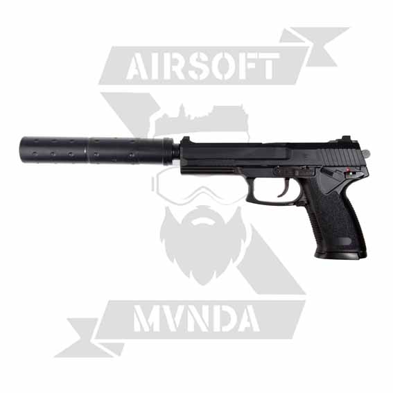 PISTOLA SAIGO SOCOM 23 GAS NEGRA