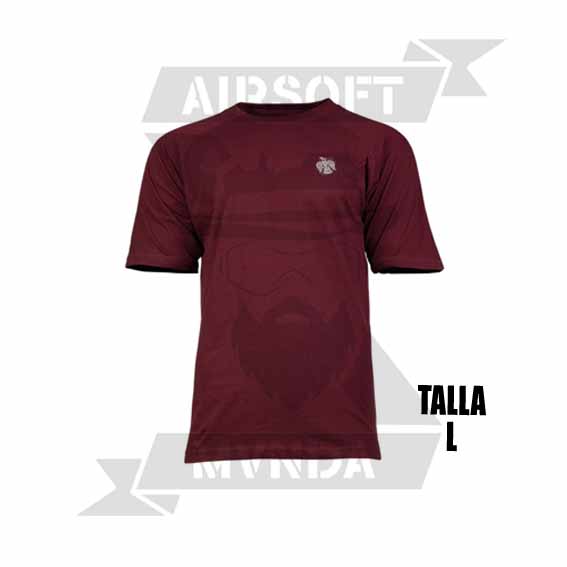 MIDGARD CAMISETA THE RAVEN ROJO (L)