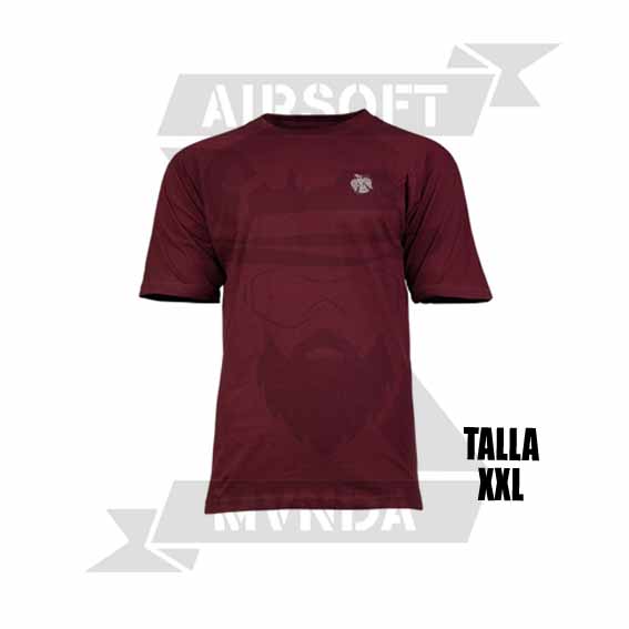 MIDGARD CAMISETA THE RAVEN ROJO (XXL)