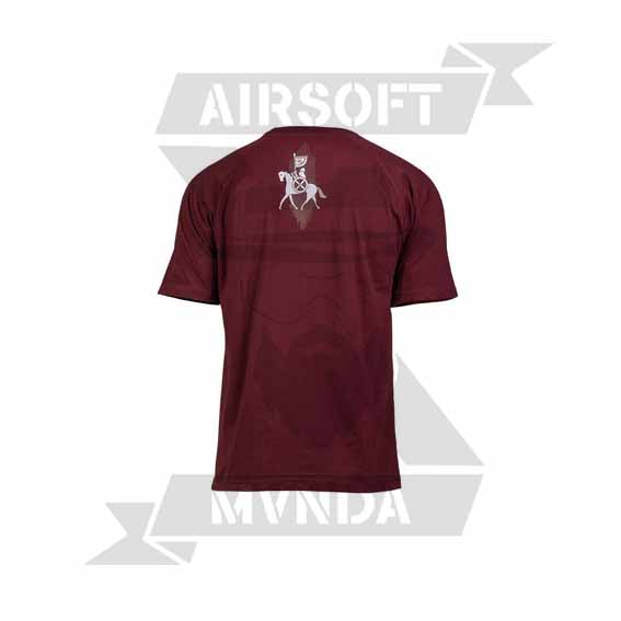 MIDGARD CAMISETA THE RAVEN ROJO (XXL) - Imagen 3