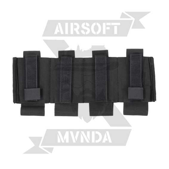 PORTACARGADORES CUADRUPLE M4 SPEEDSOFT DELTA TACTICS NEGRO - Imagen 2