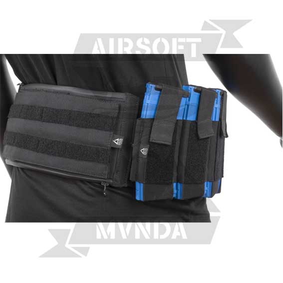 PORTACARGADORES CUADRUPLE M4 SPEEDSOFT DELTA TACTICS NEGRO - Imagen 3