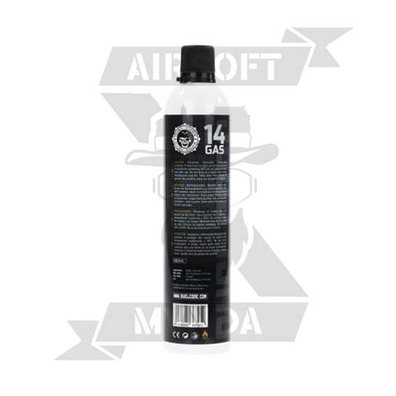 GREEN GAS POWER UP 14KG 560ML DUEL CODE - Imagen 2