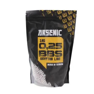BOLAS ARSENIC KRYPTON 0.25G 1KG BLANCA