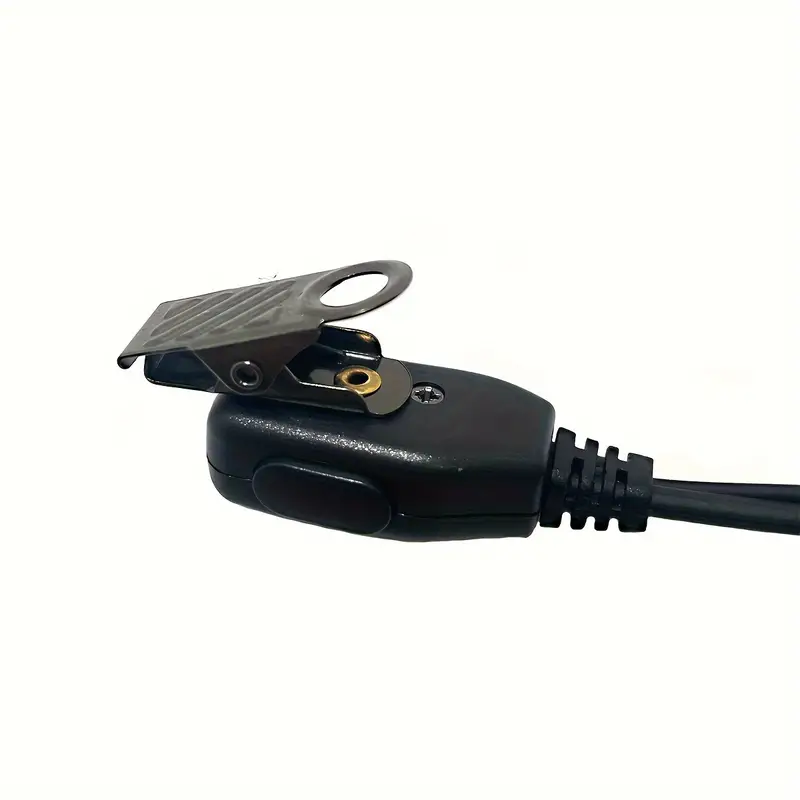 AURICULAR WALKIE BAOFENG C/MICROFONO NEGRO - Imagen 3