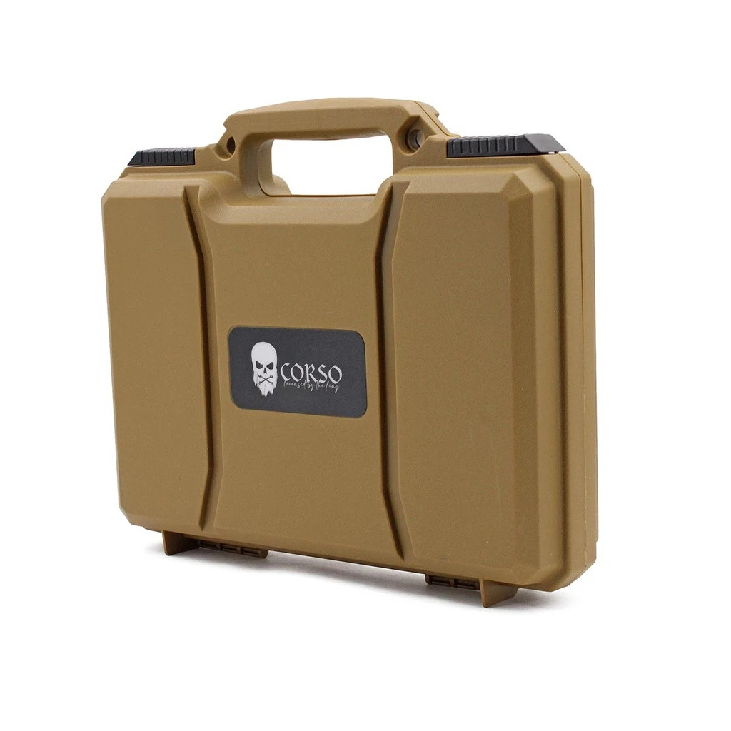 MALETIN PISTOLA CORSO RIGIDO CORSAIR 29 CM COYOTE - Imagen 2