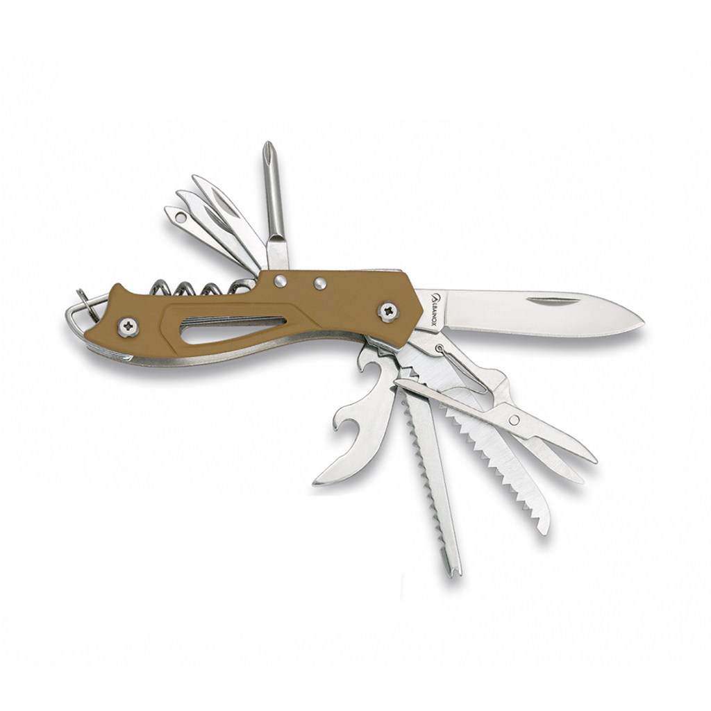 NAVAJA ALBAINOX  MULTIUSOS 10 USOS TAN - Imagen 2