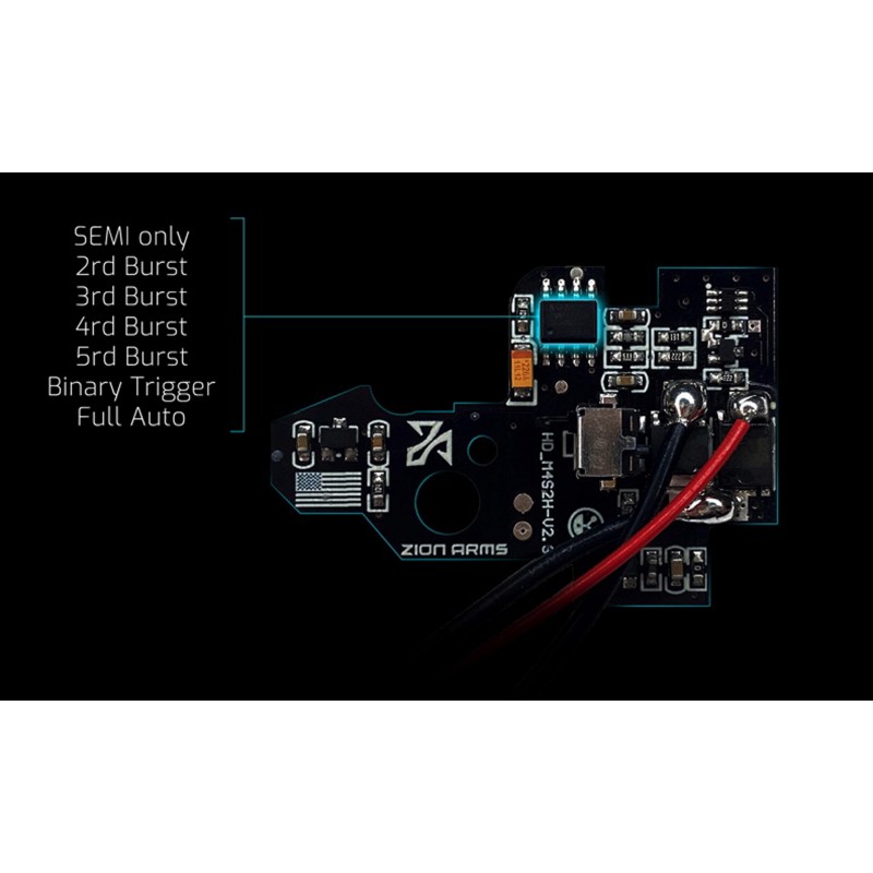 FUSIL LANCER TACTICAL AEG HELLION GEN3 ETU 10&amp;quot; NEGRA - Imagen 3