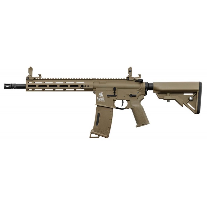 FUSIL LANCER TACTICAL AEG HELLION GEN3 ETU 10&amp;quot; TAN