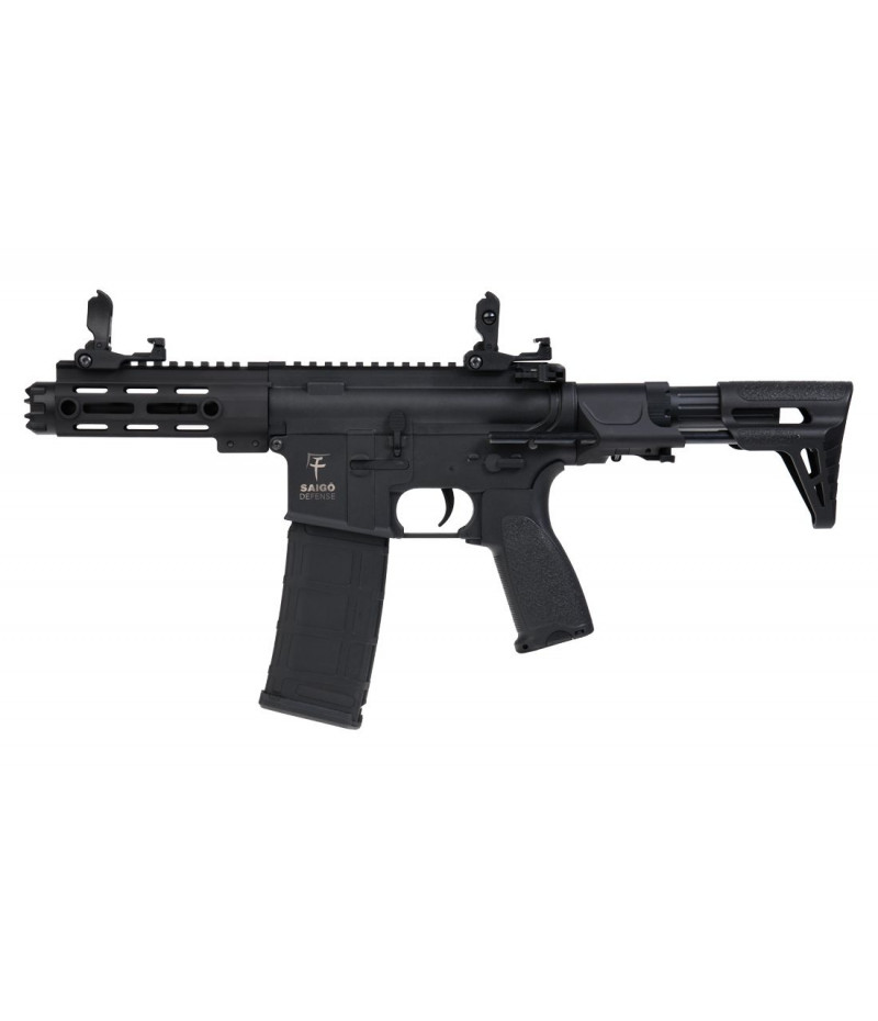 FUSIL SAIGO DEFENSE RONIN AEG COMBO NEGRA