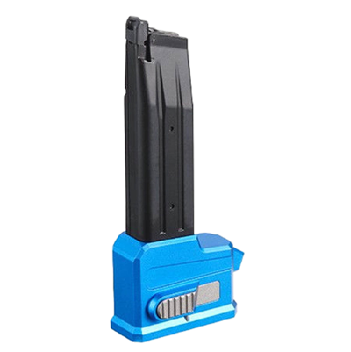 ADAPTADOR HPA LANCER TACTICAL ALUMINIO PARA HI-CAPA 5.1 AZUL