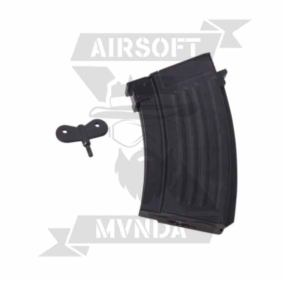 CARGADOR FUSIL AK BETA CYMA 220RDS C50 NEGRO - Imagen 2