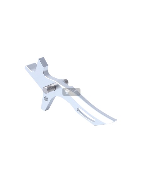 GATILLO RA ALUMINIO PARA AEG PLATA